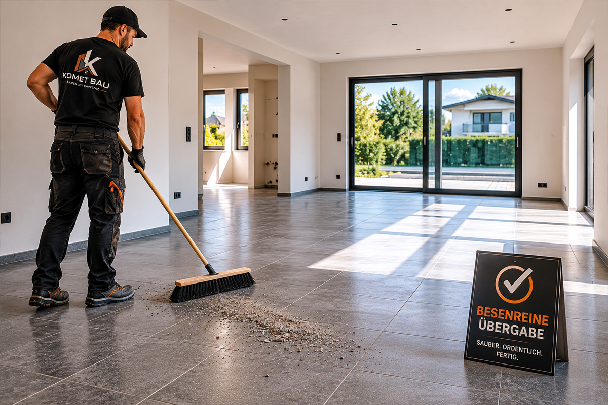 Besenreine Übergabe
